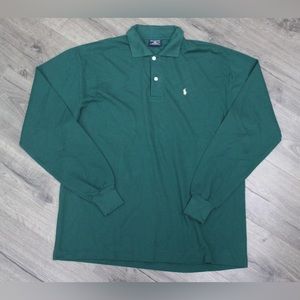 POLO SPORT Long Sleeve Classic Polo Shirt Size XXL